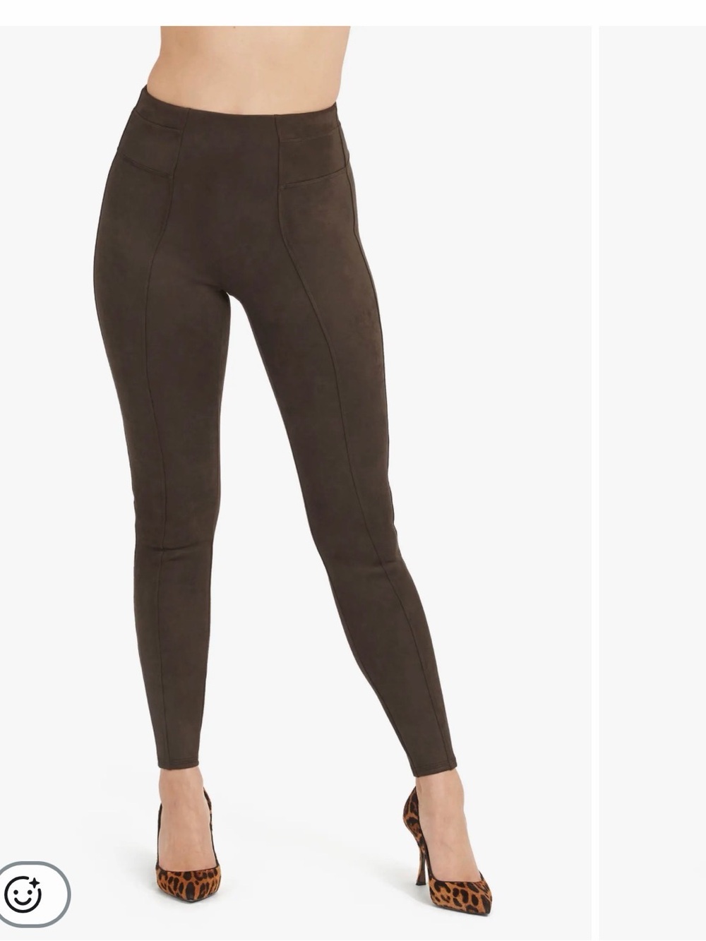 Spanx NWT Faux Leather Leggings